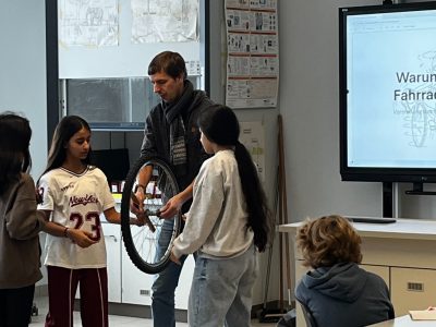 Experimentieren am Fahrrad